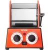 image:imageVEVOR 11lbs5kg Capacity Mini Tumbler Machine with 060 Minutes Timer 5 Speeds Jewelry Rotary Finisher for Surface Polishing Grinding Buffing Gemstones Jewels Coins OrangeBlack KD200015kg