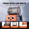 image:imageVEVOR 11lbs5kg Capacity Mini Tumbler Machine with 060 Minutes Timer 5 Speeds Jewelry Rotary Finisher for Surface Polishing Grinding Buffing Gemstones Jewels Coins OrangeBlack KD200015kg