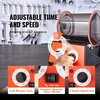 image:imageVEVOR 11lbs5kg Capacity Mini Tumbler Machine with 060 Minutes Timer 5 Speeds Jewelry Rotary Finisher for Surface Polishing Grinding Buffing Gemstones Jewels Coins OrangeBlack KD200015kg