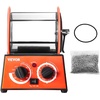 image:imageVEVOR 11lbs5kg Capacity Mini Tumbler Machine with 060 Minutes Timer 5 Speeds Jewelry Rotary Finisher for Surface Polishing Grinding Buffing Gemstones Jewels Coins OrangeBlack KD200013kg