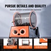 image:imageVEVOR 11lbs5kg Capacity Mini Tumbler Machine with 060 Minutes Timer 5 Speeds Jewelry Rotary Finisher for Surface Polishing Grinding Buffing Gemstones Jewels Coins OrangeBlack KD200013kg