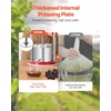 image:imageVEVOR 145 Gal5L Fruit Wine Press 2 Stainless Steel Barrels Manual Juice Maker Cider Apple Grape Tincture Honey Olive Oil Making Press with Triangular Handle for Outdoor Kitchen HomeRed