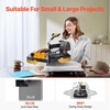 image:imageVEVOR 15x15 Heat Press Machine 8 in 1 Combo with 30 OZ Tumbler Press amp Hat Press Slide Out Heat Press Sublimation Machine for TShirts Hats Caps Tumblers Glass Cans Mugs and Plates Light Green8in115x15Black