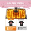 image:imageVEVOR 15x15 Heat Press Machine 8 in 1 Combo with 30 OZ Tumbler Press amp Hat Press Slide Out Heat Press Sublimation Machine for TShirts Hats Caps Tumblers Glass Cans Mugs and Plates Light Green8in115x1530OZPink