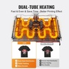 image:imageVEVOR 15x15 Heat Press Machine 8 in 1 Combo with 30 OZ Tumbler Press amp Hat Press Slide Out Heat Press Sublimation Machine for TShirts Hats Caps Tumblers Glass Cans Mugs and Plates Light Green8in112x1530OZGreen
