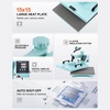 image:imageVEVOR 15x15 Heat Press Machine 8 in 1 Combo with 30 OZ Tumbler Press amp Hat Press Slide Out Heat Press Sublimation Machine for TShirts Hats Caps Tumblers Glass Cans Mugs and Plates Light Green8in115x1530OZGreen