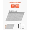 image:imageVEVOR 16 Gauge Finish Nails 20Degree Angled Finishing Nails 2000Count 212 in 2 in 112 in 114 in 500 Per Size Finishing Nail Galvanized Brad Nail for 16GA 20 Angled Finish Nailers2  20 Angled