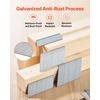 image:imageVEVOR 16 Gauge Finish Nails 20Degree Angled Finishing Nails 2000Count 212 in 2 in 112 in 114 in 500 Per Size Finishing Nail Galvanized Brad Nail for 16GA 20 Angled Finish Nailers4 Size20 Angled