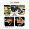 image:imageVEVOR 16 in Outdoor Pizza Oven Auto Rotating Propane Gas Pizza Ovens Portable PizzaCooker with Electric Rotate PizzaStone Carry Bag Propane Pizza Maker For Outside Backyard Patio Camping Black12 Inch