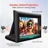 image:imageVEVOR 16FT Inflatable Movie Screen Outdoor Inflatable Projector Screen with Portable Storage Bag 169 Easy Set Up Movie Projection for Outdoor Backyard Home Theater Theme Party24 Feet