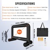 image:imageVEVOR 16FT Inflatable Movie Screen Outdoor Inflatable Projector Screen with Portable Storage Bag 169 Easy Set Up Movie Projection for Outdoor Backyard Home Theater Theme Party14 Feet