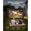 image:imageVEVOR 16FT Inflatable Movie Screen Outdoor Inflatable Projector Screen with Portable Storage Bag 169 Easy Set Up Movie Projection for Outdoor Backyard Home Theater Theme Party20 Feet