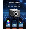 image:imageVEVOR 16W Starlight Headliner Kit 550pcs003in98ft Twinkle Fiber Optic Star Ceiling Lights for Car Roof Remote Control Bluetooth APP Sound Activated RGBW Light Engine for Home Bed Room Decor550pcs003in98ft