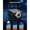 image:imageVEVOR 16W Starlight Headliner Kit 550pcs003in98ft Twinkle Fiber Optic Star Ceiling Lights for Car Roof Remote Control Bluetooth APP Sound Activated RGBW Light Engine for Home Bed Room Decor150pcs003in65ft
