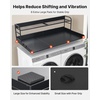 image:imageVEVOR 2 Drawers Washer Dryer Countertop with Shelf 54 x 27 Wooden Laundry Countertop with 2 Hooks amp Splicing Panels Washer and Dryer Topper Laundry Room Organization and Storage BlackBlack