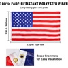 image:imageVEVOR 20FT Sectional Flagpole Kit Heavy Duty Aluminum Alloy in Ground Poles for Outside 3 Display Modes with 3x5 American Flag Professional Accessories SilverSilver