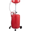 image:imageVEVOR 21 Gallon Waste Oil Drain Tank Air Operated Portable Oil Drainer with Adjustable Funnel Height Industrial Fluid Drain Tank with Wheels Fluid Fuel Transfer Drainage for Auto Repair Shops Red157 x 152x 65 in