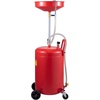 image:imageVEVOR 21 Gallon Waste Oil Drain Tank Air Operated Portable Oil Drainer with Adjustable Funnel Height Industrial Fluid Drain Tank with Wheels Fluid Fuel Transfer Drainage for Auto Repair Shops Red157 x 152x 65 in