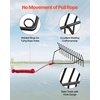 image:imageVEVOR 32 in Aquatic Weed Rake 63 in Double Sided Lake Weed Rake Lightweight Pond Weeds Cutter with 30ft Rope No Assembly Required Muck Lilypad Clearing Tool for Pond Lake Rivulet24in
