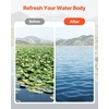 image:imageVEVOR 32 in Aquatic Weed Rake 63 in Double Sided Lake Weed Rake Lightweight Pond Weeds Cutter with 30ft Rope No Assembly Required Muck Lilypad Clearing Tool for Pond Lake Rivulet24in