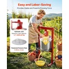 image:imageVEVOR 369 Gal14L Fruit Wine Press Stainless Steel Basket with Crossbeam and Triangular Structure Manual Juice Maker Cider Apple Grape Tincture Making Press with THandle for Kitchen Home793 Gal