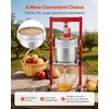 image:imageVEVOR 369 Gal14L Fruit Wine Press Stainless Steel Basket with Crossbeam and Triangular Structure Manual Juice Maker Cider Apple Grape Tincture Making Press with THandle for Kitchen Home793 Gal