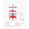 image:imageVEVOR 369 Gal14L Fruit Wine Press Stainless Steel Basket with Crossbeam and Triangular Structure Manual Juice Maker Cider Apple Grape Tincture Making Press with THandle for Kitchen Home238 Gal
