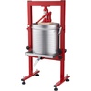 image:imageVEVOR 369 Gal14L Fruit Wine Press Stainless Steel Basket with Crossbeam and Triangular Structure Manual Juice Maker Cider Apple Grape Tincture Making Press with THandle for Kitchen Home793 Gal