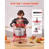 image:imageVEVOR 369 Gal14L Fruit Wine Press Stainless Steel Basket with Crossbeam and Triangular Structure Manual Juice Maker Cider Apple Grape Tincture Making Press with THandle for Kitchen Home238 Gal