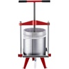 image:imageVEVOR 369 Gal14L Fruit Wine Press Stainless Steel Basket with Crossbeam and Triangular Structure Manual Juice Maker Cider Apple Grape Tincture Making Press with THandle for Kitchen Home396 Gal