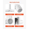 image:imageVEVOR 3Way PVC Fittings 1inch PVC Pipe Joints Elbow Connector 10Pack Furniture Grade Tee Fittings for DIY Storage Rack Animal Cage Pool or Garden Support Frame Impact amp WeatherResistant3Way PVC Fitting