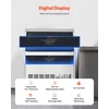 image:imageVEVOR 440lbs24H Commercial Ice Maker 160 Ice Cubes in 15 Minutes Freestanding Ice Maker Machine with 88lbs Large Storage Capacity for Bar Office Restaurant with LED Digital Display amp SelfCleaning