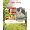 image:imageVEVOR 475 Gal18L Fruit Wine Press Solid Wood Basket with 8 Blocks Heavy Duty Manual Juice Maker Cider Apple Grape Tincture Honey Olive Oil Making Press with Handle for Kitchen Home16 Gal