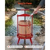 image:imageVEVOR 475 Gal18L Fruit Wine Press Solid Wood Basket with 8 Blocks Heavy Duty Manual Juice Maker Cider Apple Grape Tincture Honey Olive Oil Making Press with Handle for Kitchen Home18 L