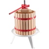 image:imageVEVOR 475 Gal18L Fruit Wine Press Solid Wood Basket with 8 Blocks Heavy Duty Manual Juice Maker Cider Apple Grape Tincture Honey Olive Oil Making Press with Handle for Kitchen Home32 Gal