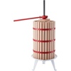 image:imageVEVOR 475 Gal18L Fruit Wine Press Solid Wood Basket with 8 Blocks Heavy Duty Manual Juice Maker Cider Apple Grape Tincture Honey Olive Oil Making Press with Handle for Kitchen Home793 Gal