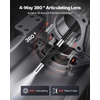 image:imageVEVOR 4Way Articulating Borescope with Light True 1080P HD Industrial Endoscope Inspection Camera with Articulated Probe Flexible Snake Scope Cam for Wall Automotive Engine Inspect49FT032inch Probe
