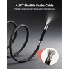 image:imageVEVOR 4Way Articulating Borescope with Light True 1080P HD Industrial Endoscope Inspection Camera with Articulated Probe Flexible Snake Scope Cam for Wall Automotive Engine Inspect49FT024inch Probe