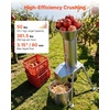 image:imageVEVOR 550W Electric Fruit Apple Crusher SUS304 Desktop Crushing Machine Grinds Whole Apples Up to 276 Dia 60 KGH Capacity Cider Press for Apples Pears Pineapple Guava Carrot Potato1100W