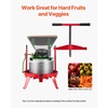 image:imageVEVOR 550W Electric Fruit Apple Crusher SUS304 Desktop Crushing Machine Grinds Whole Apples Up to 276 Dia 60 KGH Capacity Cider Press for Apples Pears Pineapple Guava Carrot Potato18 Gal7L