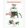 image:imageVEVOR 550W Electric Fruit Apple Crusher SUS304 Desktop Crushing Machine Grinds Whole Apples Up to 276 Dia 60 KGH Capacity Cider Press for Apples Pears Pineapple Guava Carrot Potato18 Gal7L