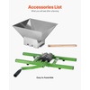 image:imageVEVOR 550W Electric Fruit Apple Crusher SUS304 Desktop Crushing Machine Grinds Whole Apples Up to 276 Dia 60 KGH Capacity Cider Press for Apples Pears Pineapple Guava Carrot Potato18 Gal7L