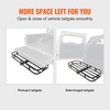 image:imageVEVOR 60x24x6 Folding Hitch Carrier  500lb Capacity Cargo Basket amp Waterproof Bag Fits 2 Hitch Receiver for SUV Truck Pickupno Bag
