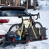 image:imageVEVOR 60x24x6 Folding Hitch Carrier  500lb Capacity Cargo Basket amp Waterproof Bag Fits 2 Hitch Receiver for SUV Truck Pickupwith bag