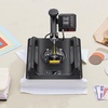 image:imageVEVOR 8 in 1 Heat Press Machine 15x15 Inch 360 Swing Away Tshirt Press Digital Professional Sublimation Heat Transfer for T Shirts Hat Cap Mug PlateBlack