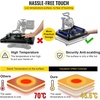 image:imageVEVOR 8 in 1 Heat Press Machine 15x15 Inch 360 Swing Away Tshirt Press Digital Professional Sublimation Heat Transfer for T Shirts Hat Cap Mug PlateBlue