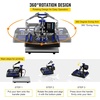image:imageVEVOR 8 in 1 Heat Press Machine 15x15 Inch 360 Swing Away Tshirt Press Digital Professional Sublimation Heat Transfer for T Shirts Hat Cap Mug PlateBlue