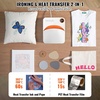 image:imageVEVOR 8 in 1 Heat Press Machine 15x15 Inch 360 Swing Away Tshirt Press Digital Professional Sublimation Heat Transfer for T Shirts Hat Cap Mug PlatePink