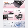 image:imageVEVOR 8 in 1 Heat Press Machine 15x15 Inch 360 Swing Away Tshirt Press Digital Professional Sublimation Heat Transfer for T Shirts Hat Cap Mug PlatePink
