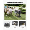image:imageVEVOR 80 Quart Rolling Ice Chest Holds up to 50 Bottles  110 Cans Portable Patio Party Bar Drink Cooler Cart with Bottom Shelf Beverage Pool with Side Basket and Bottle Opener Black